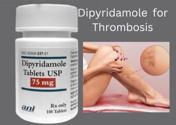 dipyridamole tablets bottle for thrombosis