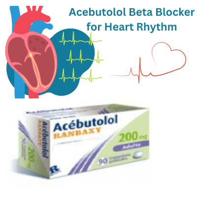 Acebutolol used for controlled Heart Rhythm 