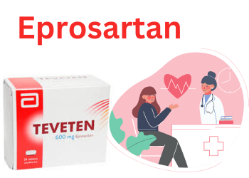 Eprosartan used for hypertension control